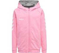 hummel, Felpa con Cappuccio Unisex per Bambini Hmlgo Kids Cotton Zip Hoodie Cotton Candy 164