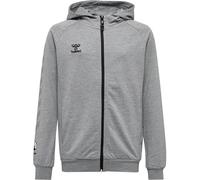 hummel Felpa con Cappuccio Unisex per Bambini Hmlmove Grid Cotton Zip
