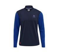 Hummel Felpa sportiva blu reale / blu scuro / rosso Uomo Hummel L