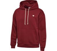 Hummel Felpa Uomo Cappuccio in Cotone Biologico con Logo Sottile