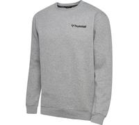 hummel Felpa Uomo Hmlmover Cotone, Grigio Melange., S
