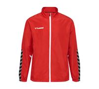 Hummel Authentic Micro Full Zip Sweatshirt Rosso M Uomo