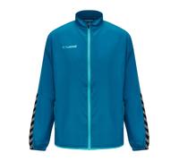 Hummel Giacca sportiva 'Authentic' turchese / petrolio / nero / bianco Uomo Hummel XL