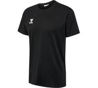 hummel Go 2.0 - Maglietta Sportiva da Uomo a Maniche Corte, per Fitness, Sport e Tempo Libero, in 100% Cotone Biologico, vestibilità Comoda, Tessuto Jersey Elasticizzato e Girocollo