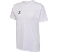 hummel Go 2.0 - Maglietta Sportiva da Uomo a Maniche Corte, per Fitness, Sport e Tempo Libero, in 100% Cotone Biologico, vestibilità Comoda, Tessuto Jersey Elasticizzato e Girocollo