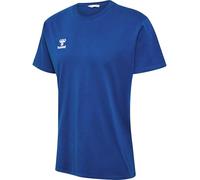 hummel Go 2.0 - Maglietta Sportiva da Uomo a Maniche Corte, per Fitness, Sport e Tempo Libero, in 100% Cotone Biologico, vestibilità Comoda, Tessuto Jersey Elasticizzato e Girocollo