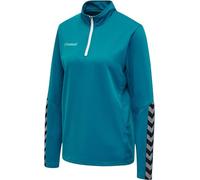 Felpa da donna Hummel demi-zip hmlAUTHENTIC Bleu S