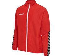 Hummel Authentic Micro Full Zip Sweatshirt Rosso M Uomo