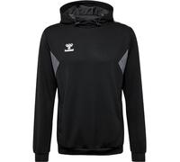 Hummel Felpa sportiva 'Authentic PL' grigio / nero / bianco, Taglia XL