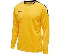 Hummel Authentic Poly Long Sleeve T-shirt Giallo M Uomo