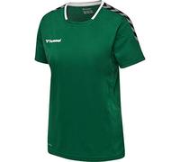 Hummel Authentic Poly Short Sleeve T-shirt Verde XS Donna