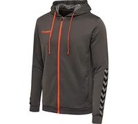 hummel Hmlauthentic Poly Zip Hoodie Felpa con Cappuccio Uomo