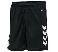 hummel hmlCORE XK Poly Shorts Kids - Pantaloncini Bambini Unisex, Black, 176 -