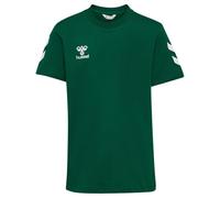 Hummel, hmlGO 2.0 Chevron - Maglietta S/S Kids, Colore: Verde eterno, 140