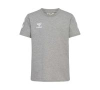 Hummel, hmlGO 2.0 Chevron - Maglietta S/S Kids, Grigio mélange 128