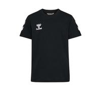 Hummel, hmlGO 2.0 Chevron - Maglietta S/S Kids, Nero, 128