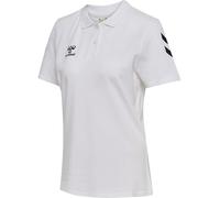 Hummel, hmlGO 2.0 Chevron Polo da donna, bianco, 2XL