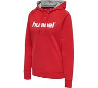 Felpa con cappuccio da donna Hummel Cotton Logo Rouge XS