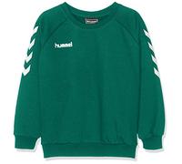 hummel Hmlgo Felpa In Cotone Per Bambini, 128, Evergreen