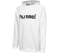 Hummel Felpa con cappuccio Cotton Logo Bianco M Uomo