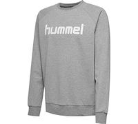 hummel HMLGO Kids Cotton Logo Sweatshirt Color: Grey Melange_Talla: 128