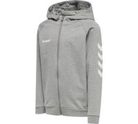 Hummel Hmlgo Kids Cotton Zip Felpa con Cappuccio Giacca con Cappuccio Unisex - Bambini e Ragazzi