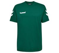 hummel Hmlgo T-Shirt Bambino In Cotone S/S, 128, Evergreen