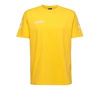hummel Hmlgo T-Shirt Bambino In Cotone S/S, 152, Giallo sportivo