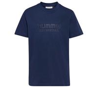 hummel, hmlJR Base T-Shirt S/S, Abito Blu, 134/140
