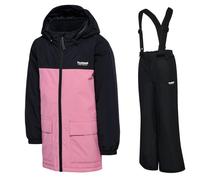 Hummel hmlJR Block WP 8K/10K set, rosa/nero, junior