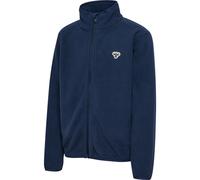 Hummel hmlJR Fleece Zip Jacket BEE, giacca in pile, junior, marrone scuro 110 Dress Blues