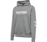 Hummel, hmlLEGACY 2.0 Felpa con Cappuccio, Grigio Melange, 2XL