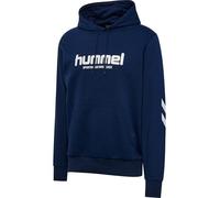 Hummel, hmlLEGACY 2.0 - Felpa con Cappuccio, Taglia XL, Colore: Blu