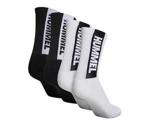 hummel Hmllegacy Core Socks - Confezione da 4 paia di calzini unisex