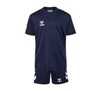 hummel hmlLOGO Set Kids - T-Shirt Bambini Unisex, Marine,