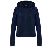 hummel hmlMOVE 2.0 Felpa con Cappuccio con Cerniera da Donna, Blu Navy, XL