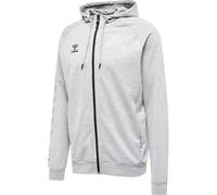 Felpa con cerniera a cappuccio Hummel Move Grid Gris S