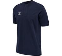 Hummel Move Grid Short Sleeve Polo Blu 2XL Uomo