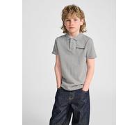 hummel, hmlmover 128 - Polo in Cotone, Colore: Grigio Melange