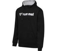 hummel Hmlmover Cotton Hoodie Felpa con Cappuccio, Nero, XL Uomo