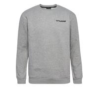 hummel Hmlmover Cotton Sweatshirt Maglia di Tuta, Grigio Melange, S Uomo