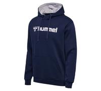 Hummel HmlMOVER Felpa Con Cappuccio In Cotone Da Uomo Navy Nuova