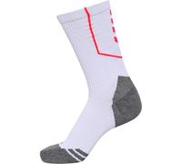 hummel, hmlPRO 39/42 - Calzini da allenamento, colore: Bianco/Rosa