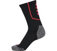 hummel, hmlPRO 39/42 - Calzini da allenamento, colore: nero/rosa