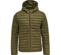 hummel, hmlRED QUILTED HOOD - Giacca con cappuccio, verde oliva, 3XL