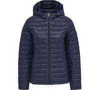 Hummel Red Quilted Coat Blu S Donna