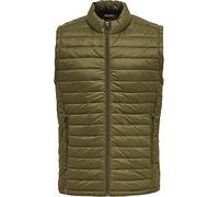 Hummel Red Quilted Vest Verde S Uomo