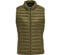 Hummel Red Quilted Vest Verde 2XL Donna