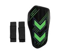 Hummel, hmlSHIN Guards Super Light, Black/Green Geco, XS