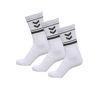 Hummel Hmlstripe Crew - Calzini Unisex, Confezione da 3 Paia